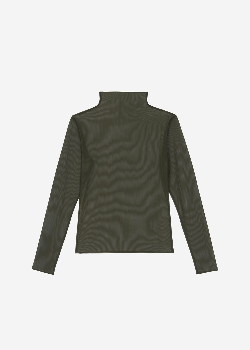 Tulia Long Sleeve Mesh Tee - Khaki