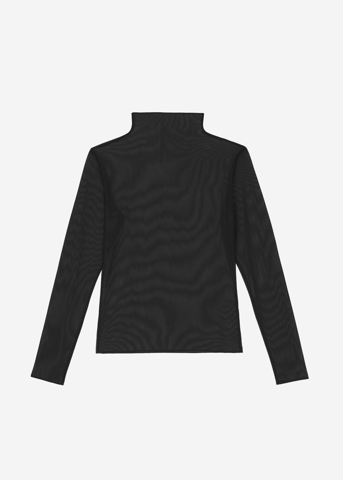 Tulia Long Sleeve Mesh Tee - Black