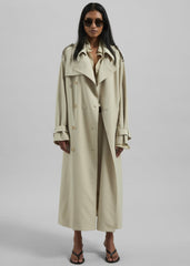 Veyron Trench Coat - Cement