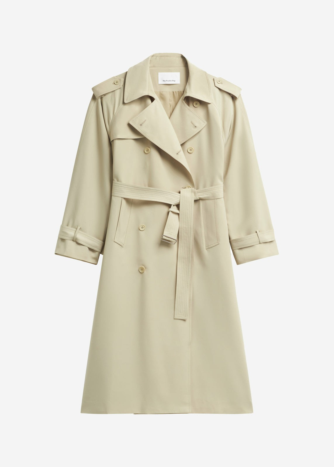 Veyron Trench Coat - Cement