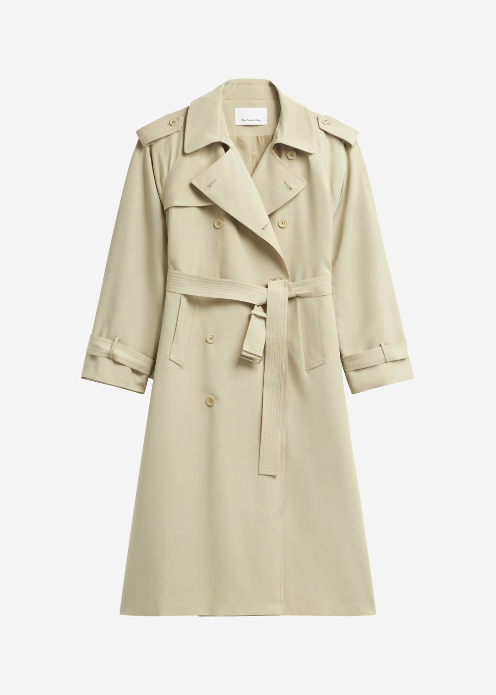 Veyron Trench Coat - Cement