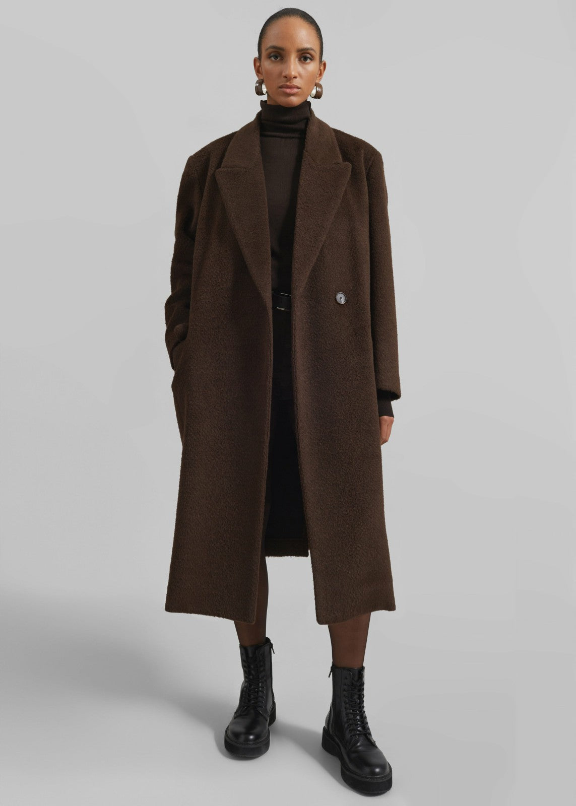 Melcombe Coat - Brown