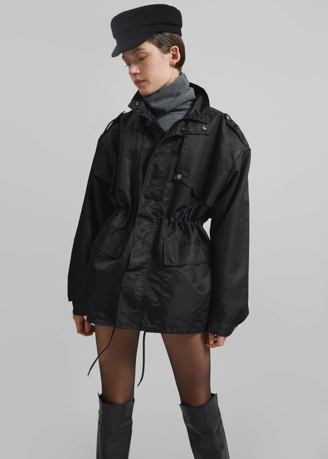 Helsta Utility Jacket - Black