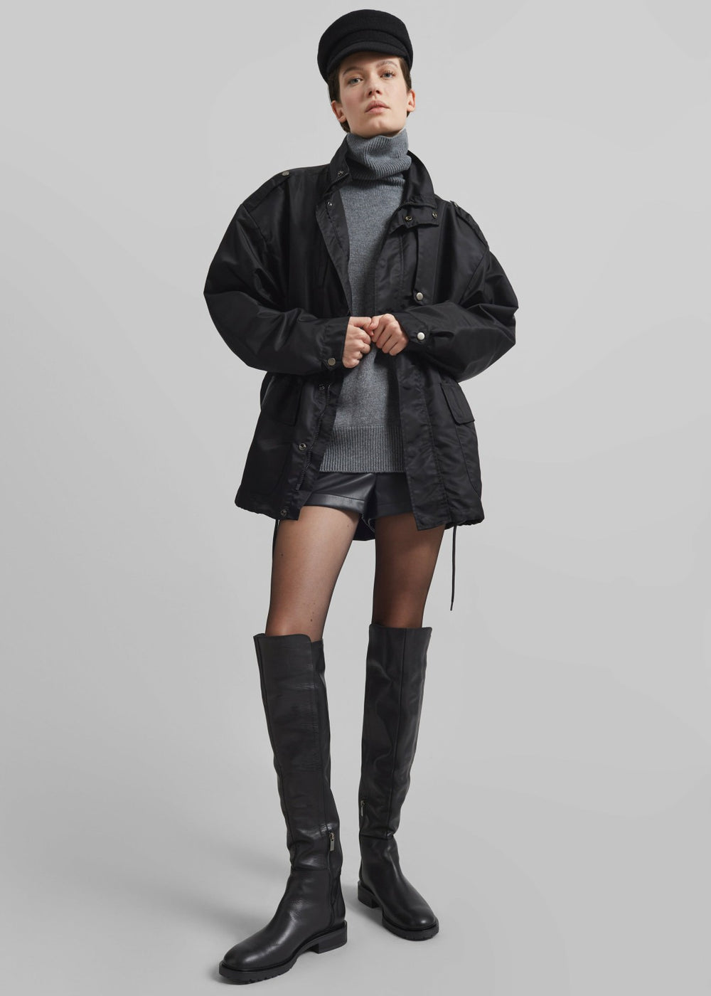 Helsta Utility Jacket - Black