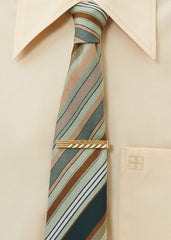 Bevza Tie Clip - Gold