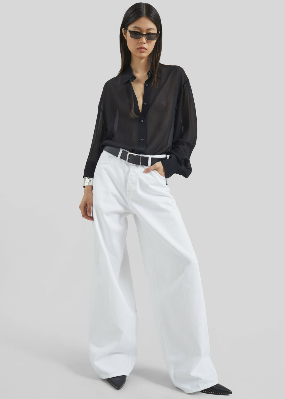Haikure Bethany Pants - Optical White