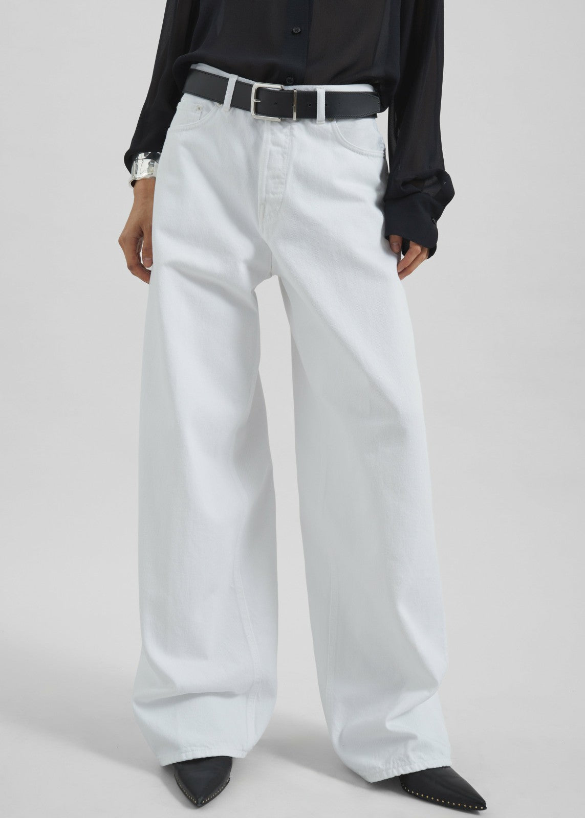 Haikure Bethany Pants - Optical White