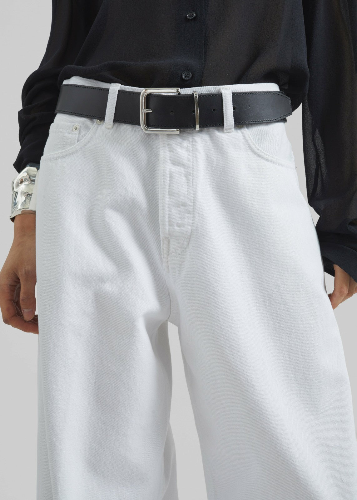 Haikure Bethany Pants - Optical White