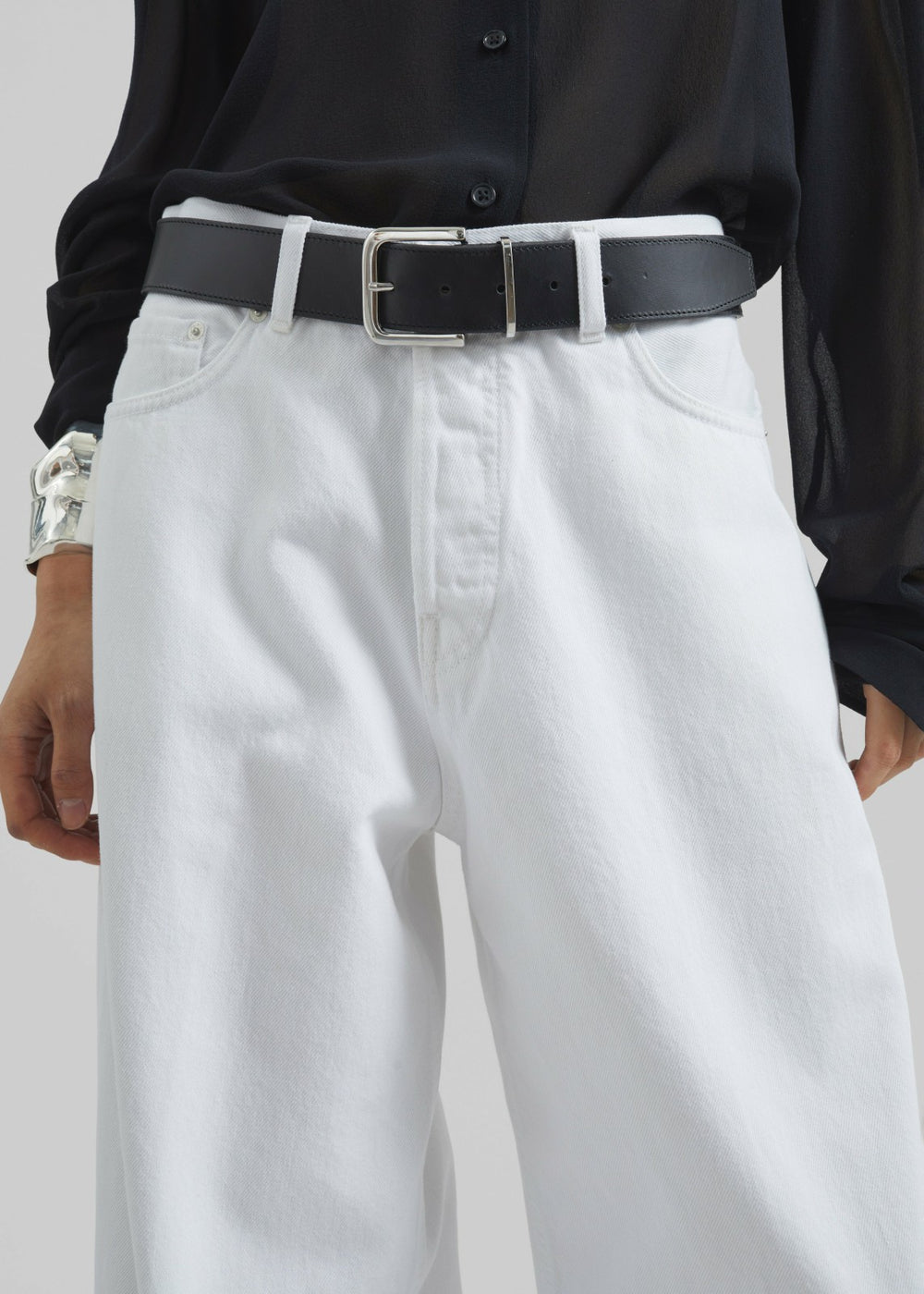 Haikure Bethany Pants - Optical White