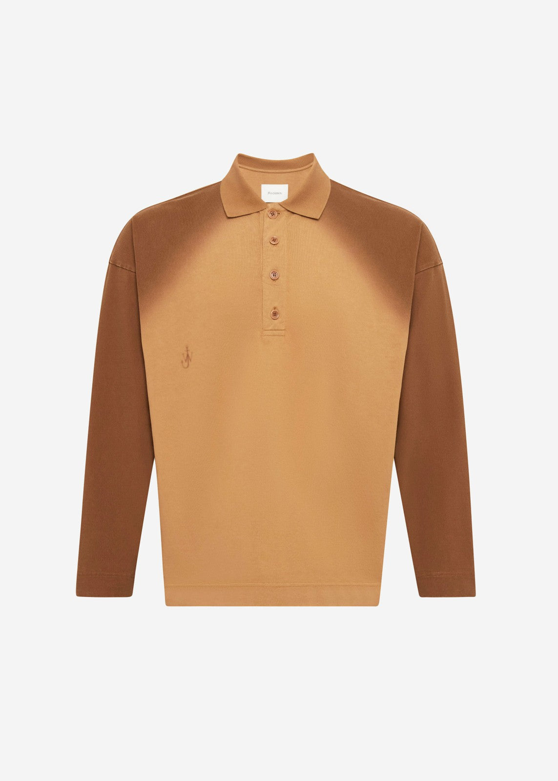 JW Anderson Long Sleeve Rugby Polo - Tobacco