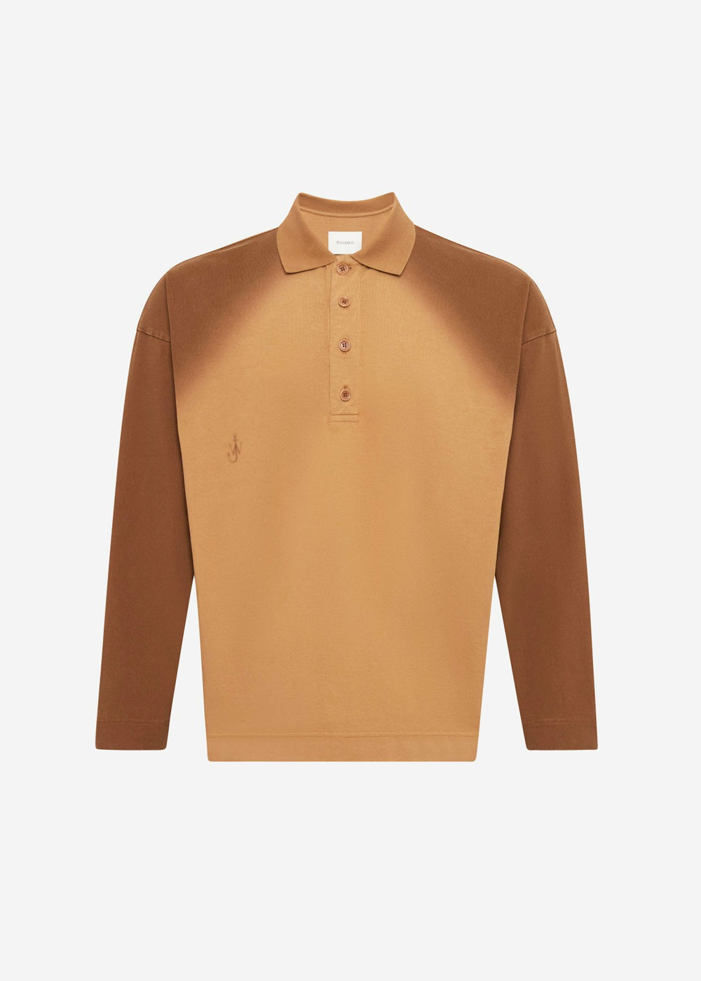 JW Anderson Long Sleeve Rugby Polo - Tobacco