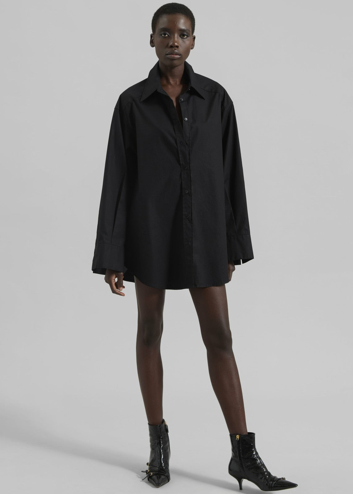 Kent Button Up Shirt - Black