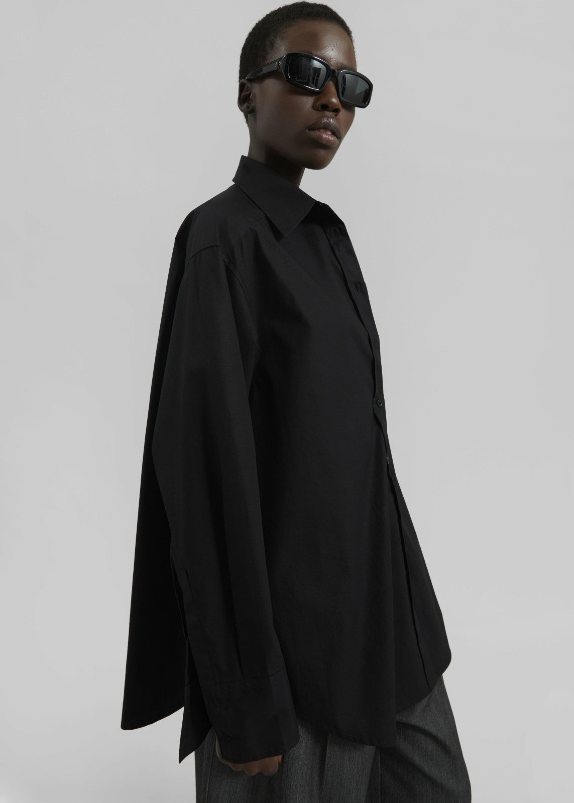 Kent Button Up Shirt - Black