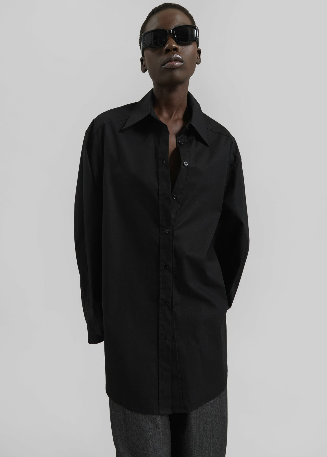 Kent Button Up Shirt - Black