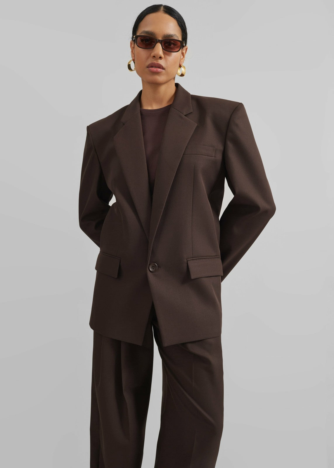 Jun Blazer - Brown
