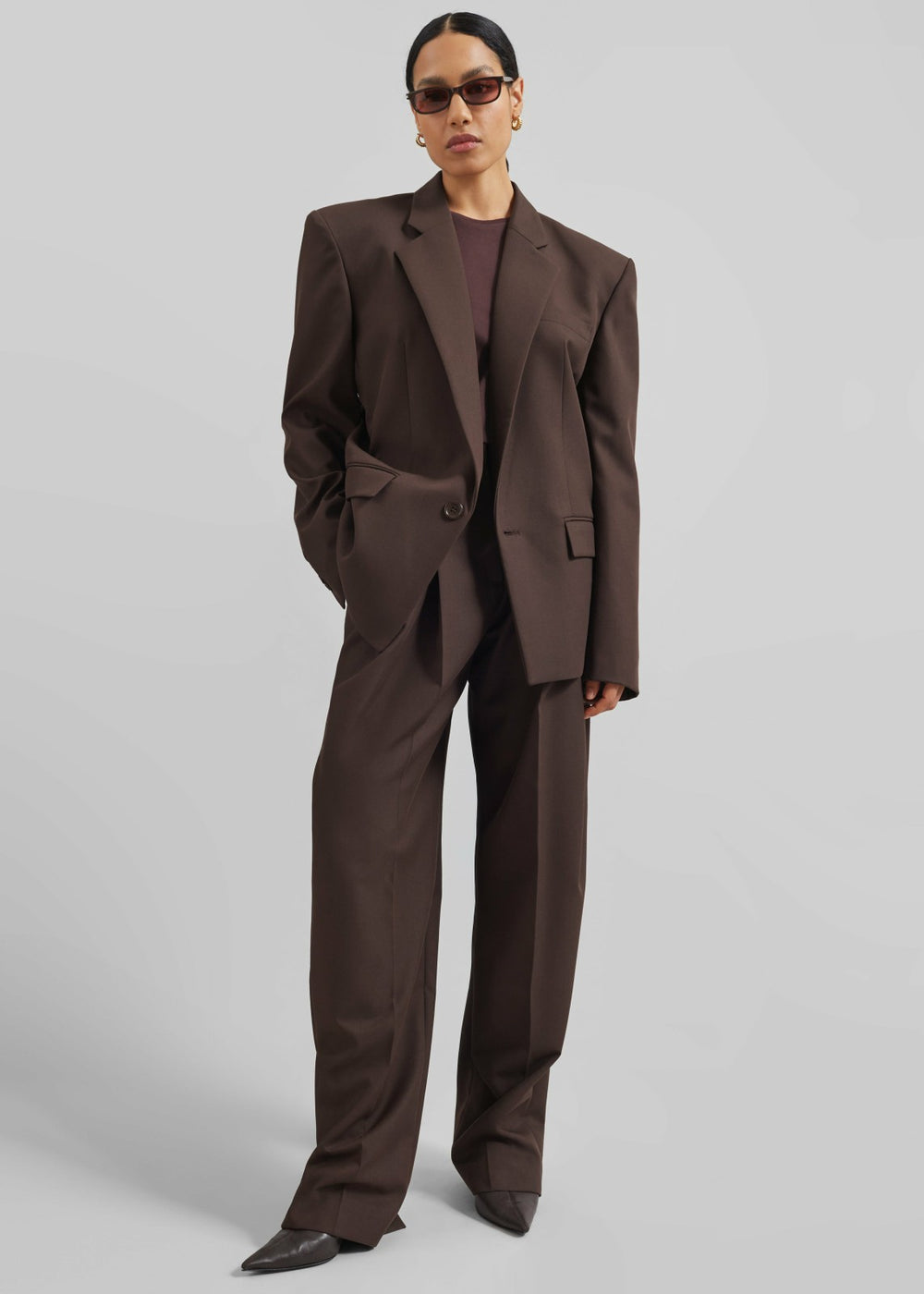 Jun Blazer - Brown