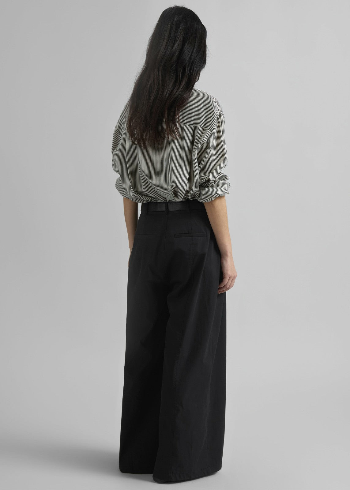 Ballia Pleated Pants - Black