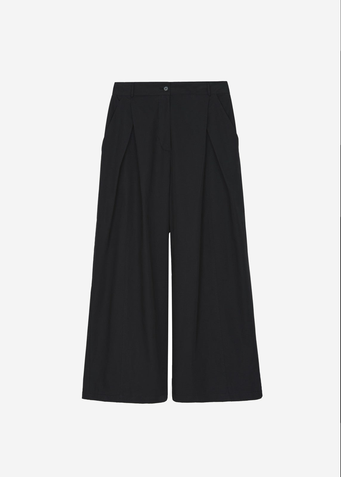 Ballia Pleated Pants - Black