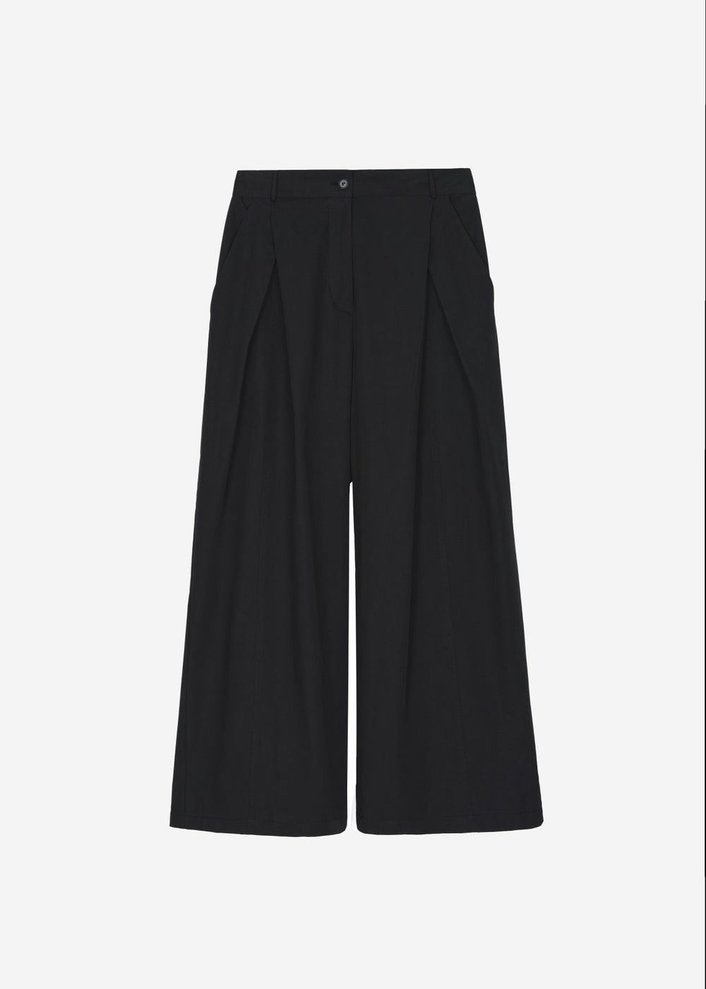 Ballia Pleated Pants - Black