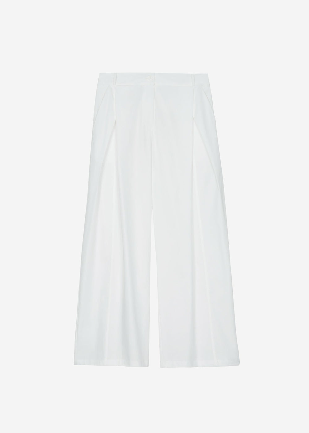 Ballia Pleated Pants - White
