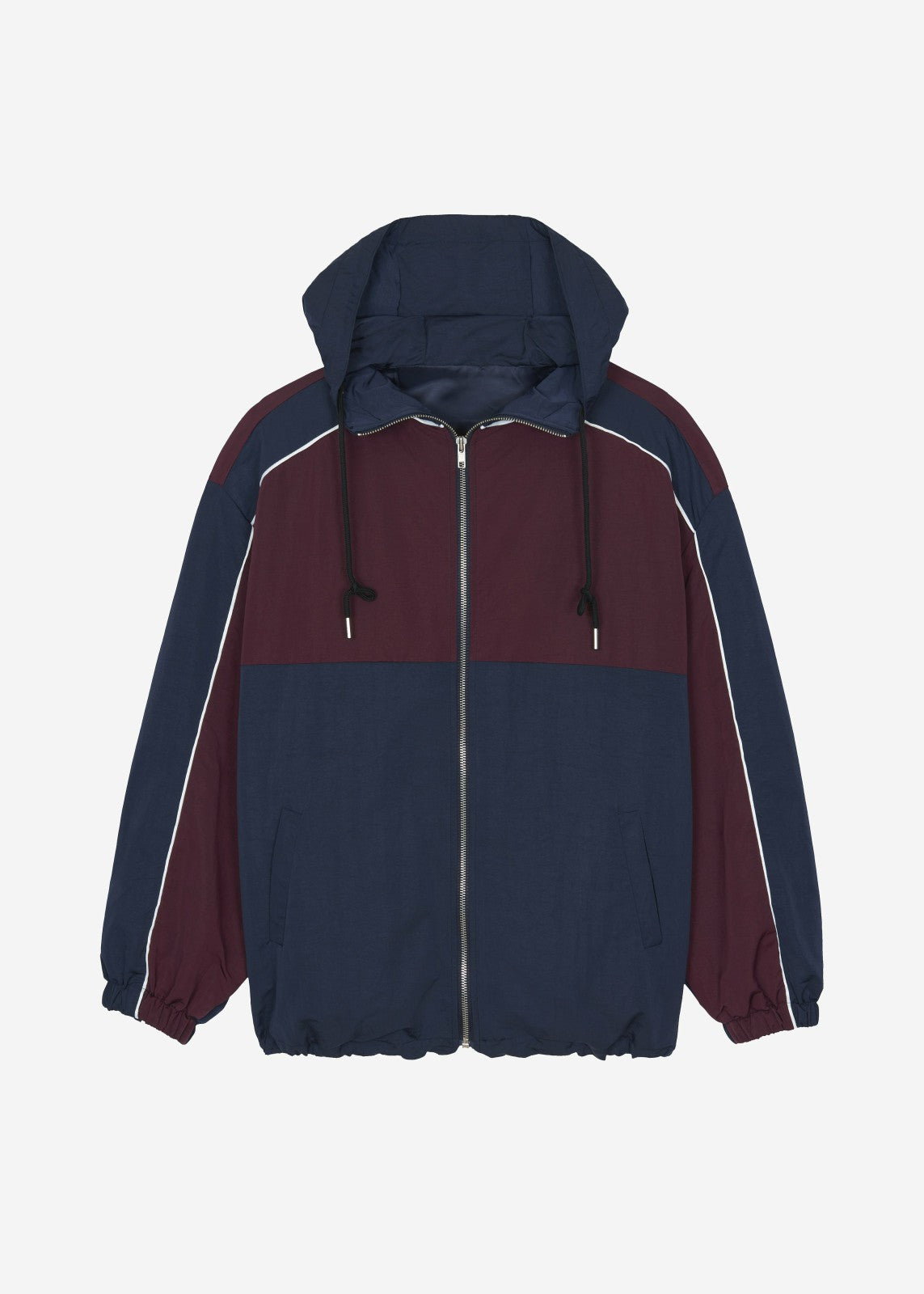 Bromley Colorblock Track Jacket - Navy
