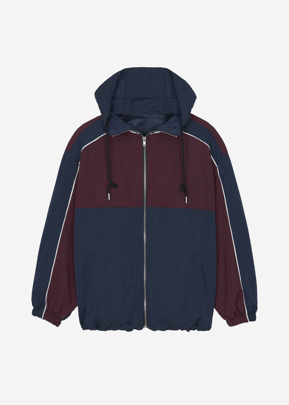 Bromley Colorblock Track Jacket - Navy