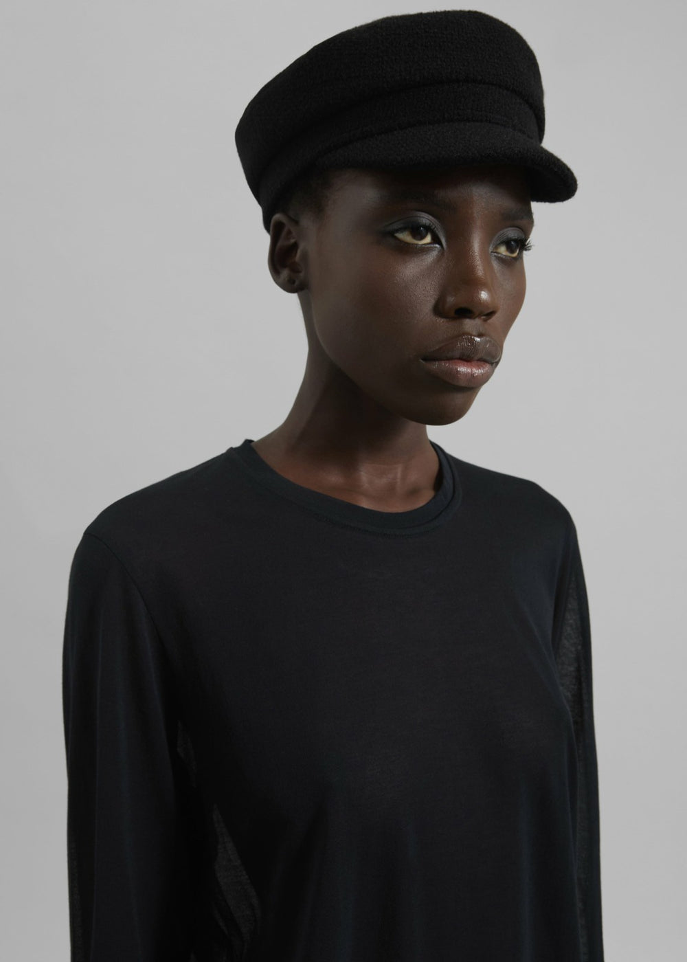 Corbet Newsboy Cap - Black