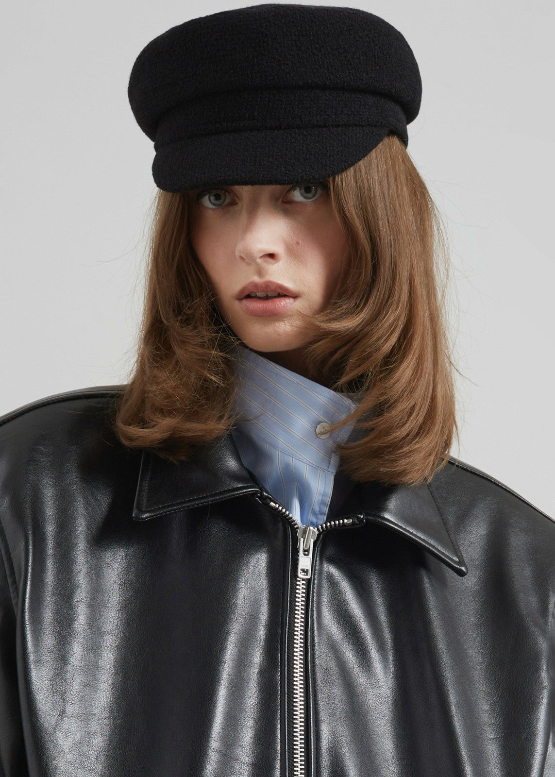 Corbet Newsboy Cap - Black