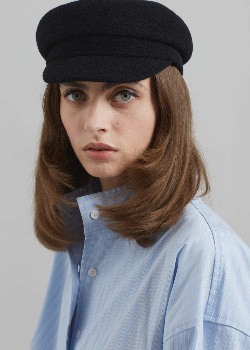 Corbet Newsboy Cap - Black