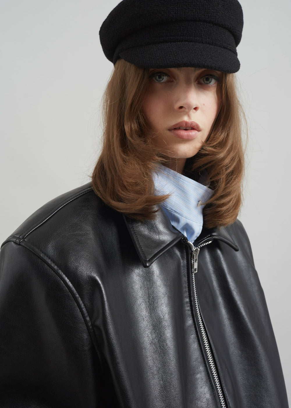 Corbet Newsboy Cap - Black