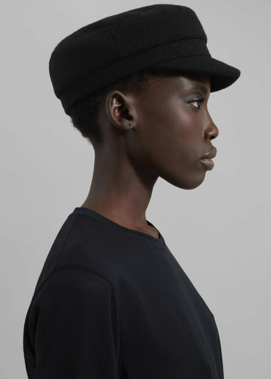 Corbet Newsboy Cap - Black