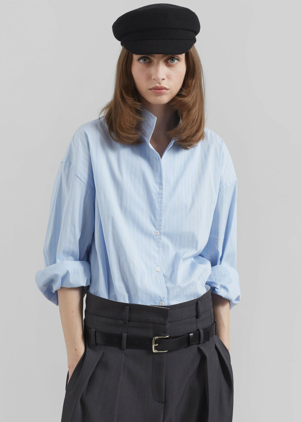 Lecco Striped Shirt - Blue