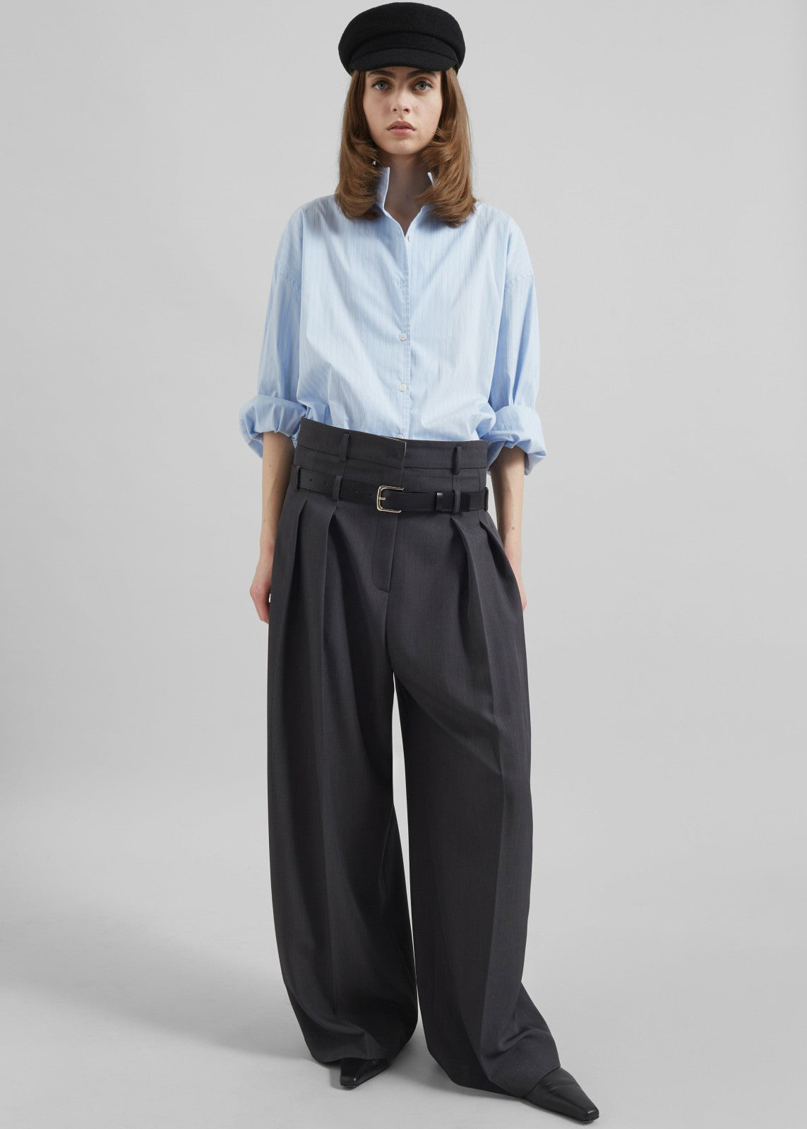 Lecco Striped Shirt - Blue