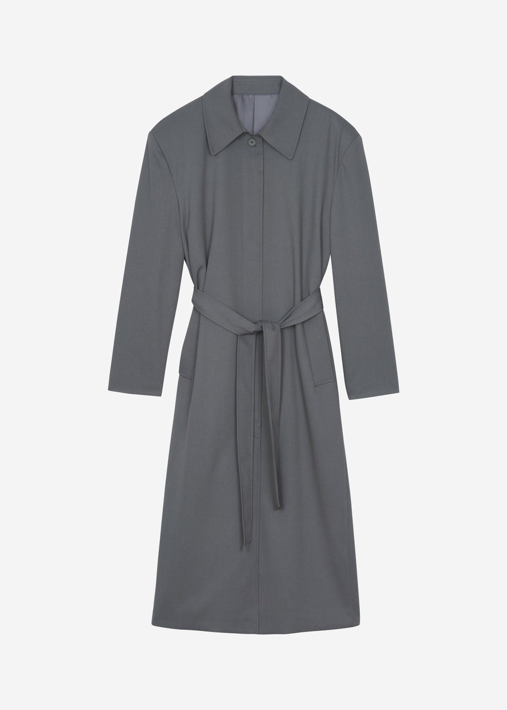 Indore Long Coat - Grey