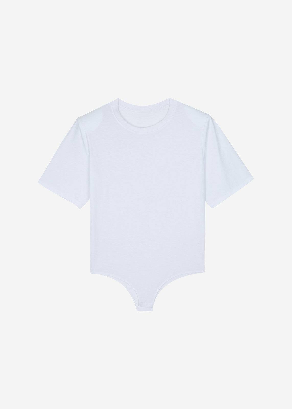 Meida Padded T-Shirt Bodysuit - White
