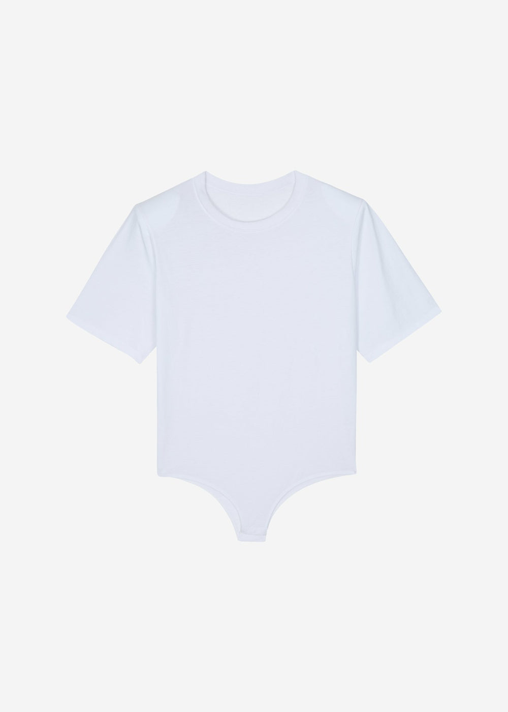Meida Padded T-Shirt Bodysuit - White