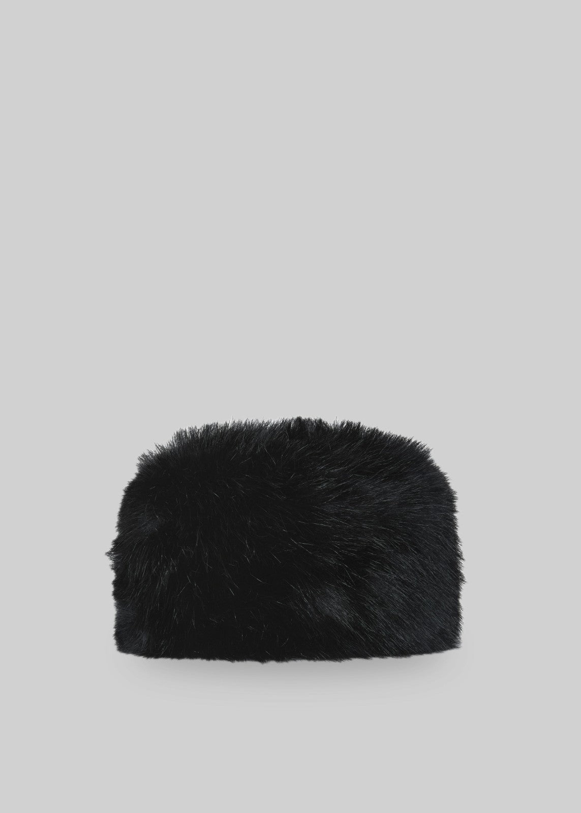 Umea Faux Fur Hat - Black