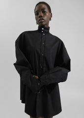 Riken Oversized Shirt - Black