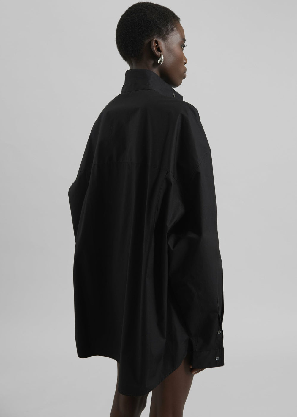 Riken Oversized Shirt - Black