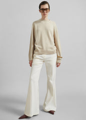 Nashik Wool Sweater - Cream