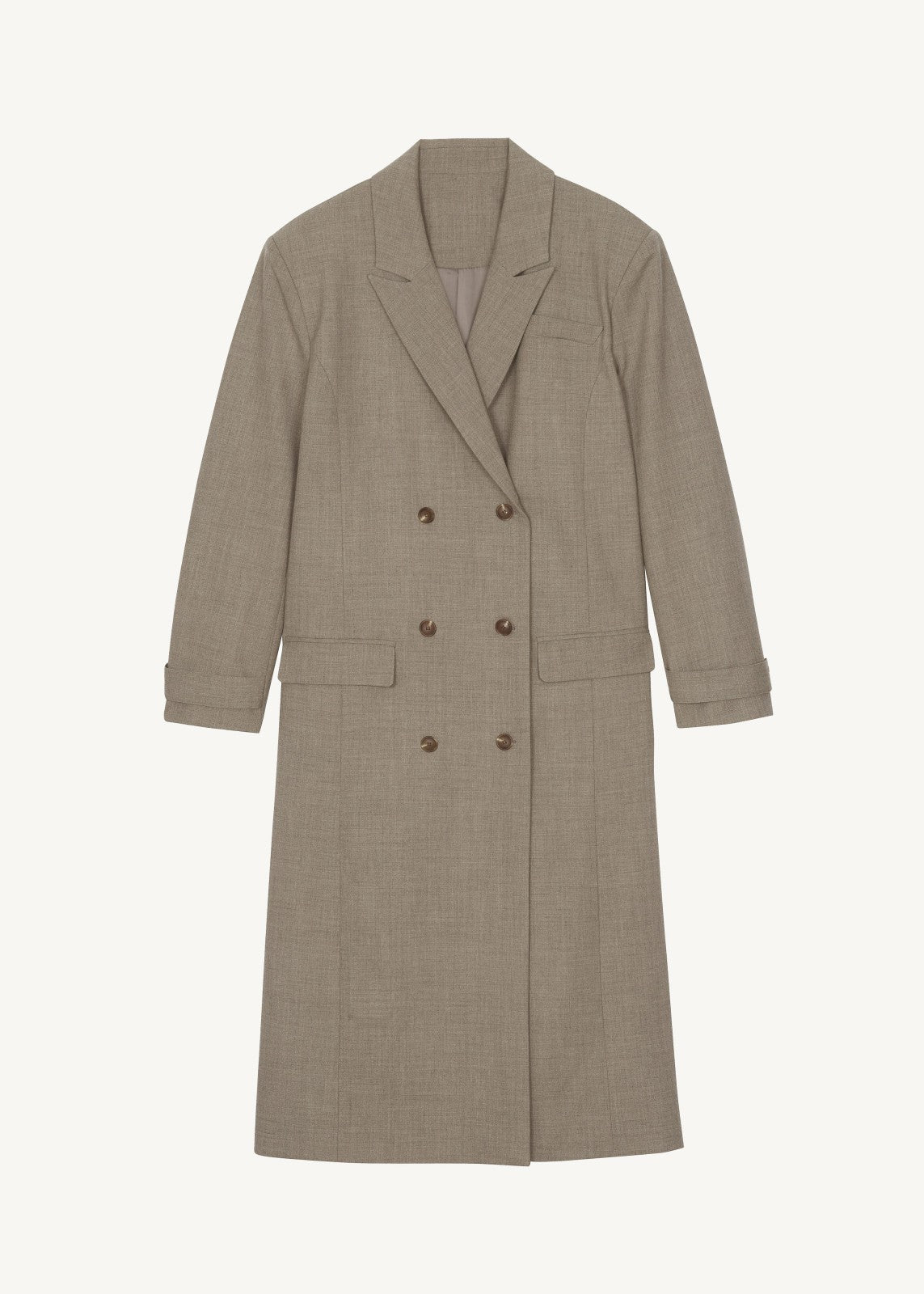 Sonoma Long Coat - Taupe