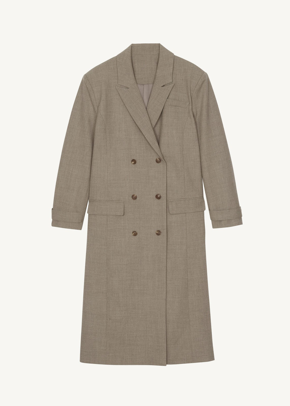 Sonoma Long Coat - Taupe