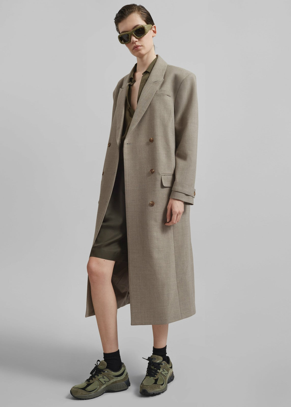 Sonoma Long Coat - Taupe