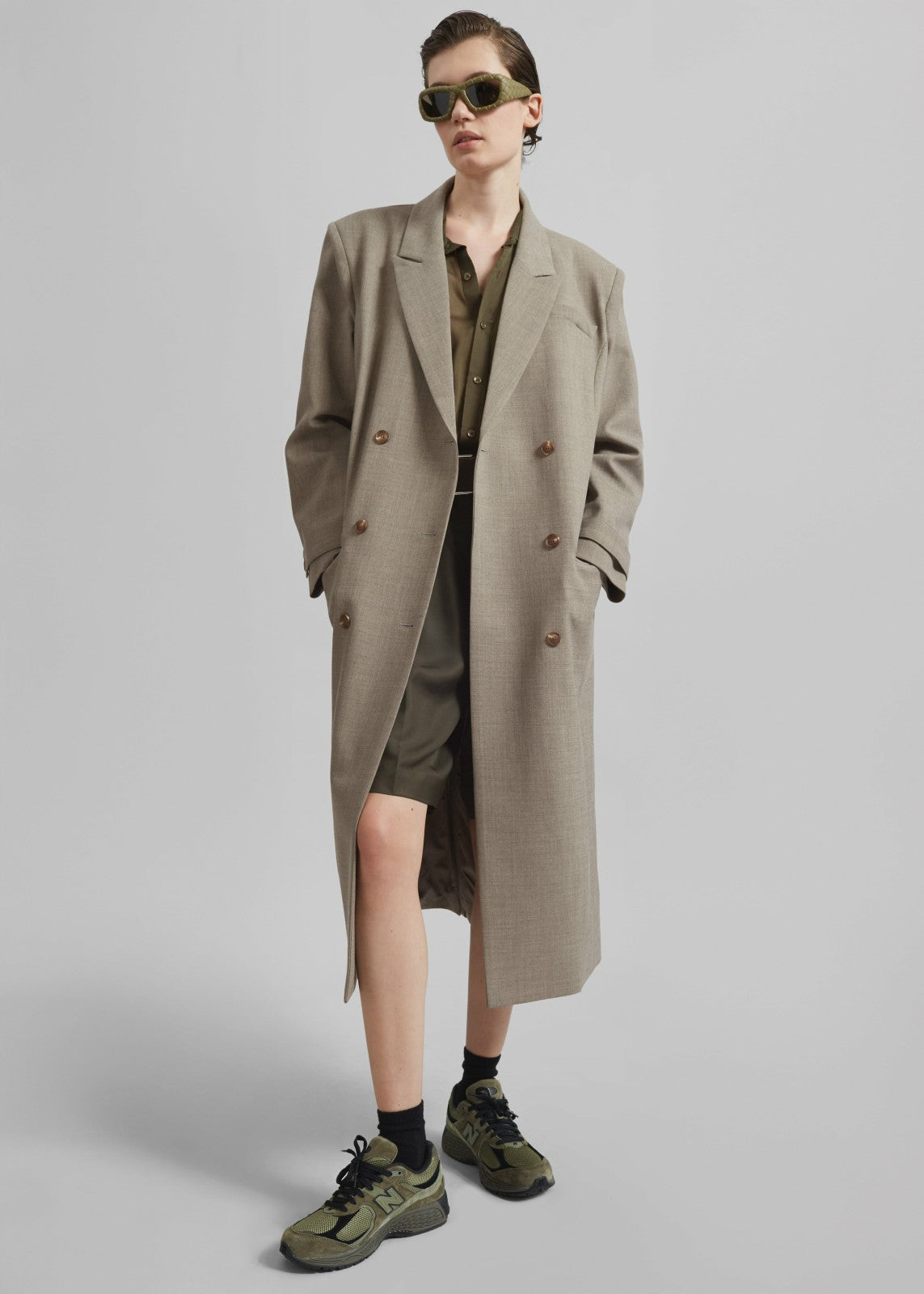 Sonoma Long Coat - Taupe