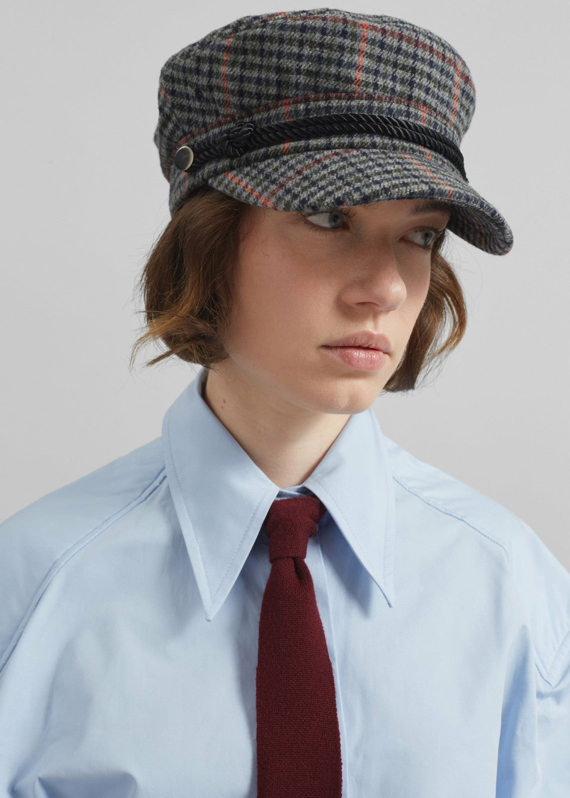 Bec Padded Shirt - Light Blue