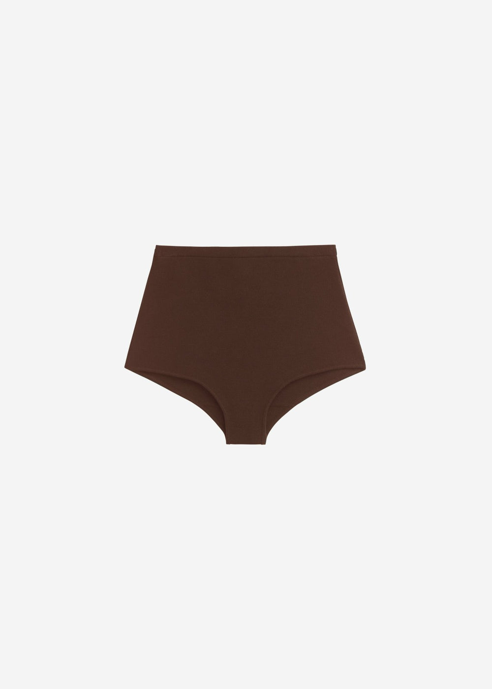 Alissa Knit Briefs - Brown