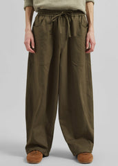 Fae Balloon Pants - Army Green