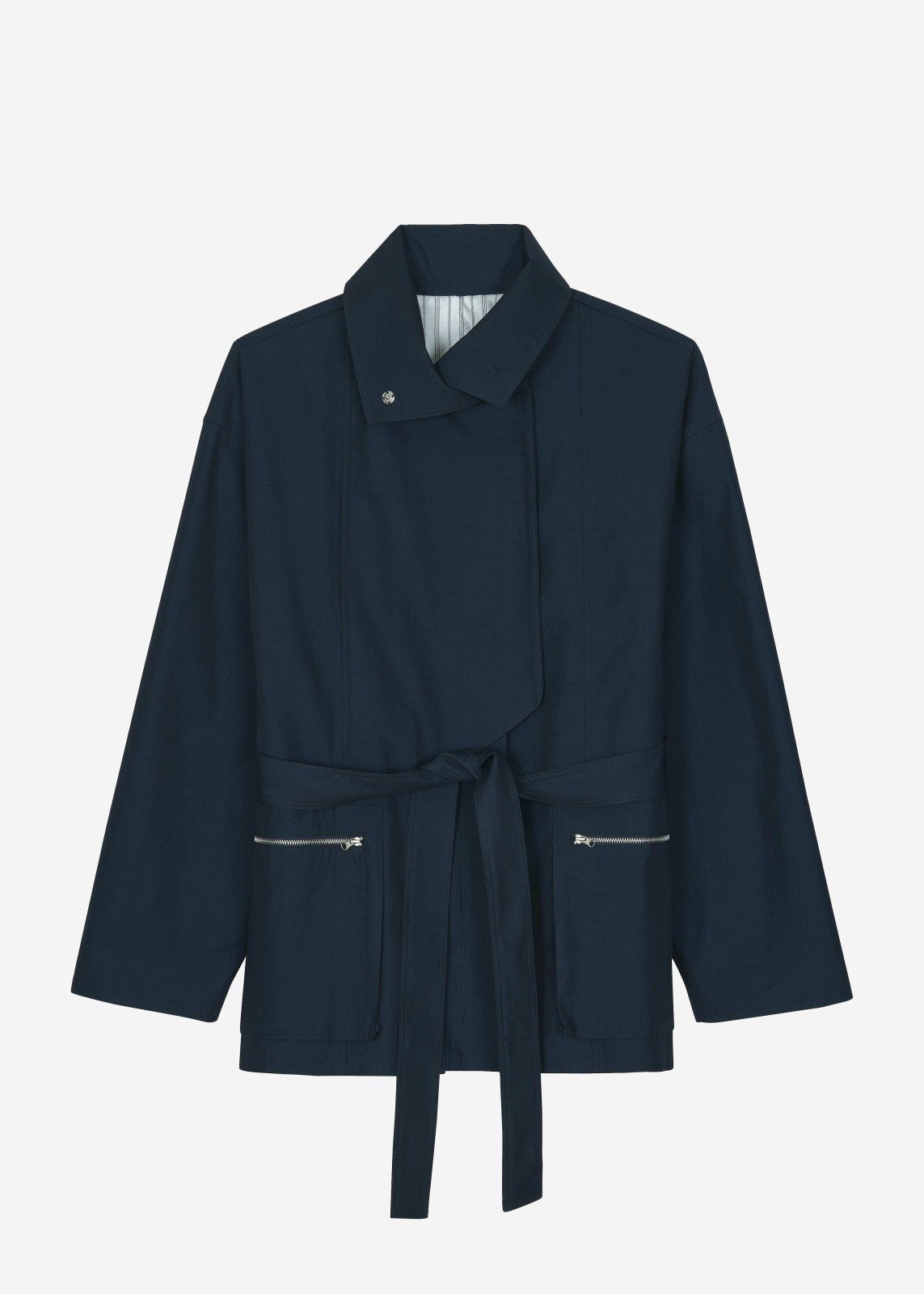 Norris Short Trench - Navy