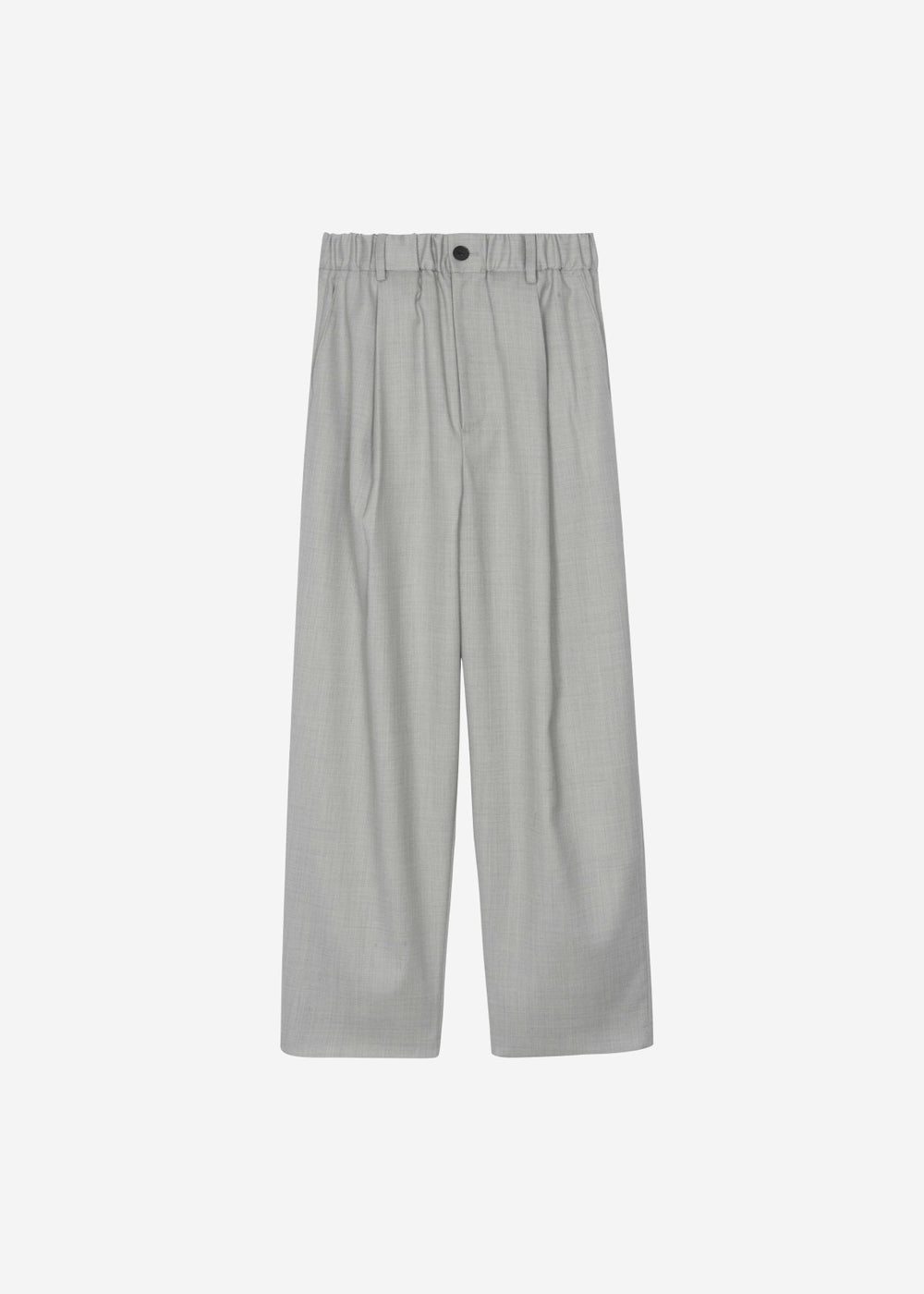 Felix Textured Trousers - Greige Melange