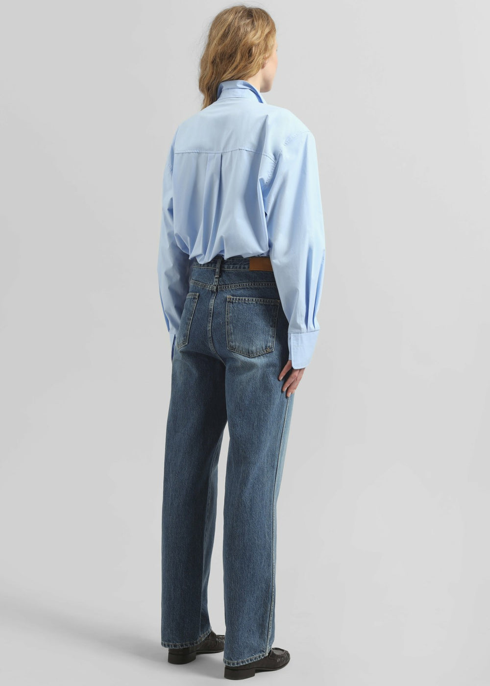 Auster Padded Shirt - Sky Blue